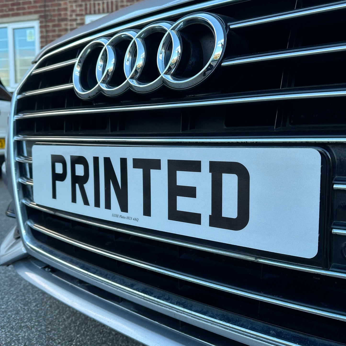 2D Printed Number Plate